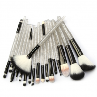 Hot sale 20Pcs professional eyeshadow brushes private label makeup brush set