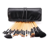 NEW Product 18 PCS Set Make up Professional Brushes With PU packing and eyeshadow brushes