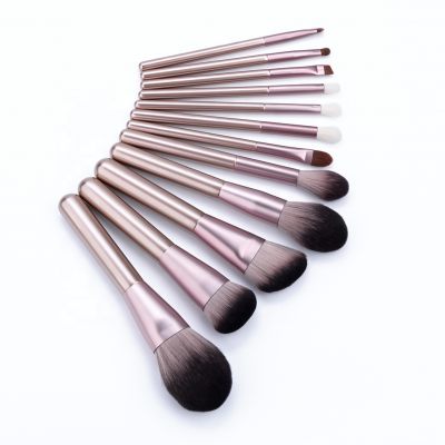 2019 High Quality 12pcs Makeup Brushes Set Soft Synthetic Brushes Set with OEM/Custom Logo/Private Label