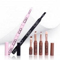 4 In 1 Double Ended Eyeshadow Applicator With_Brush Eyes Tools Makeup Brushes For Eyeshadow